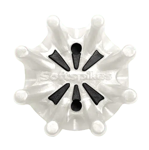 Softspikes Pulsar Golf Cleats PINS White/Black