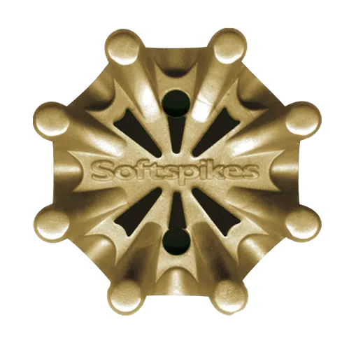 Softspikes Pulsar Golf Cleats Fast Twist® 3.0 Gold/Black
