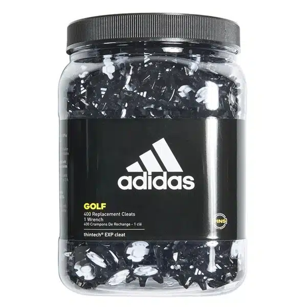 Adidas ThinTech Golf Cleats PINS Thread Bulk Bowl - Black (400)